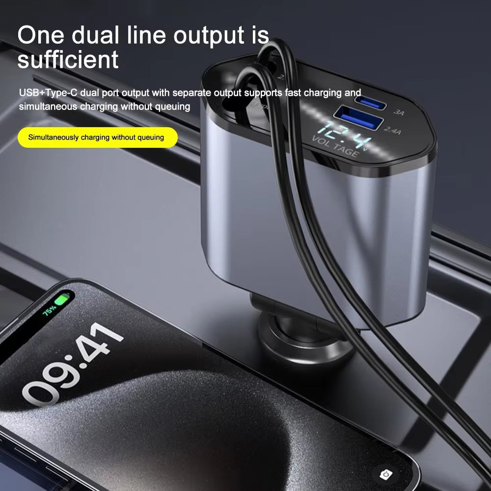 Extendable Car Charger
