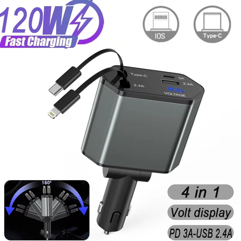 Extendable Car Charger